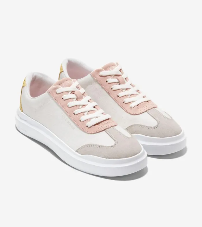 GrandPr Rally Canvas TToe Sneakers Optic Whitemulti Women Cole Haan Sneakers