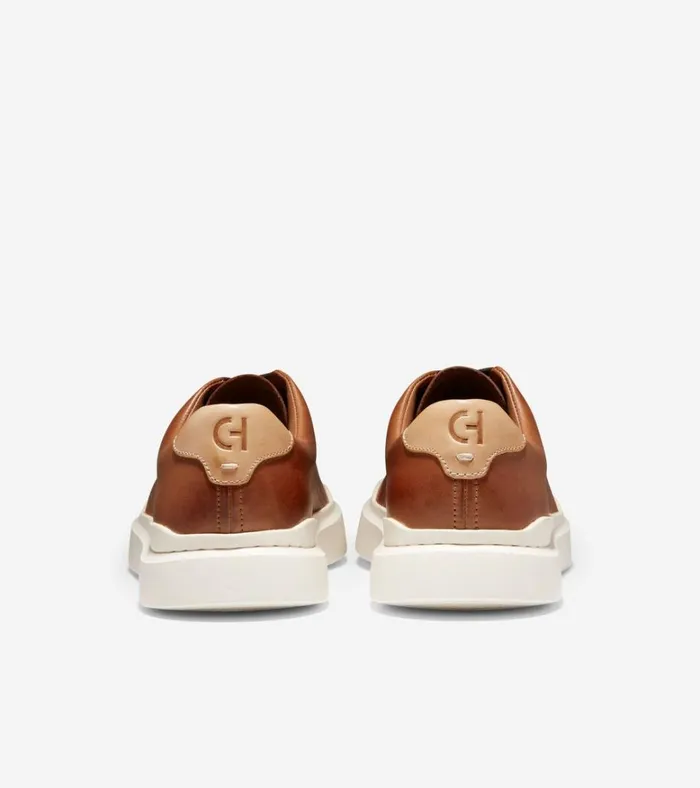 GrandPr Rally Laser Cut Sneakers British Tanivory Men Cole Haan Sneakers