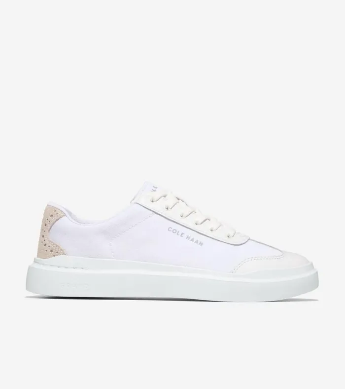 GrandPr Rally Ttoe Sneaker Optic Whitedove Women Cole Haan Sneakers
