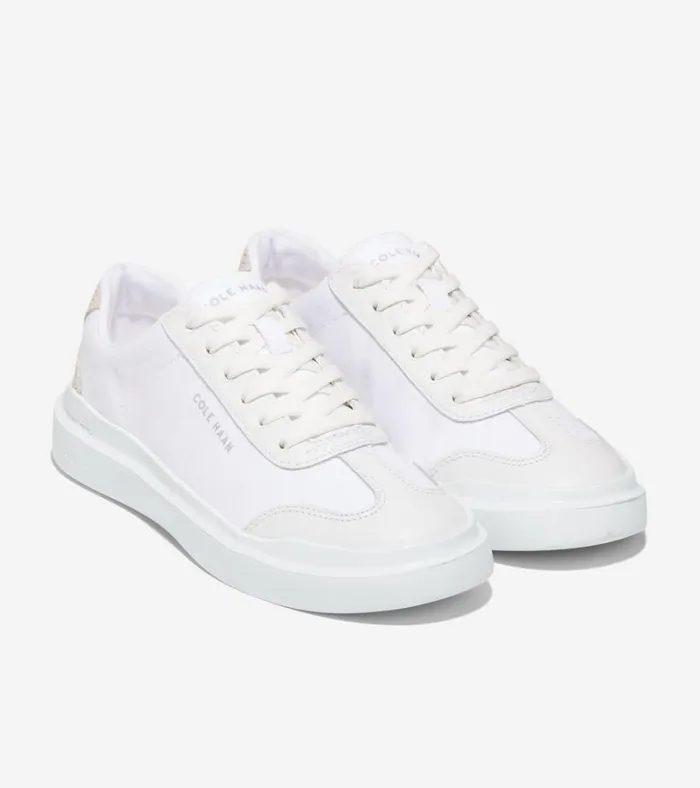 GrandPr Rally Ttoe Sneaker Optic Whitedove Women Cole Haan Sneakers