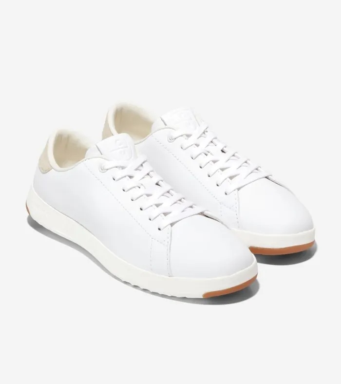 GrandPr Tennis Sneakers Optic White Leather Women Cole Haan Sneakers