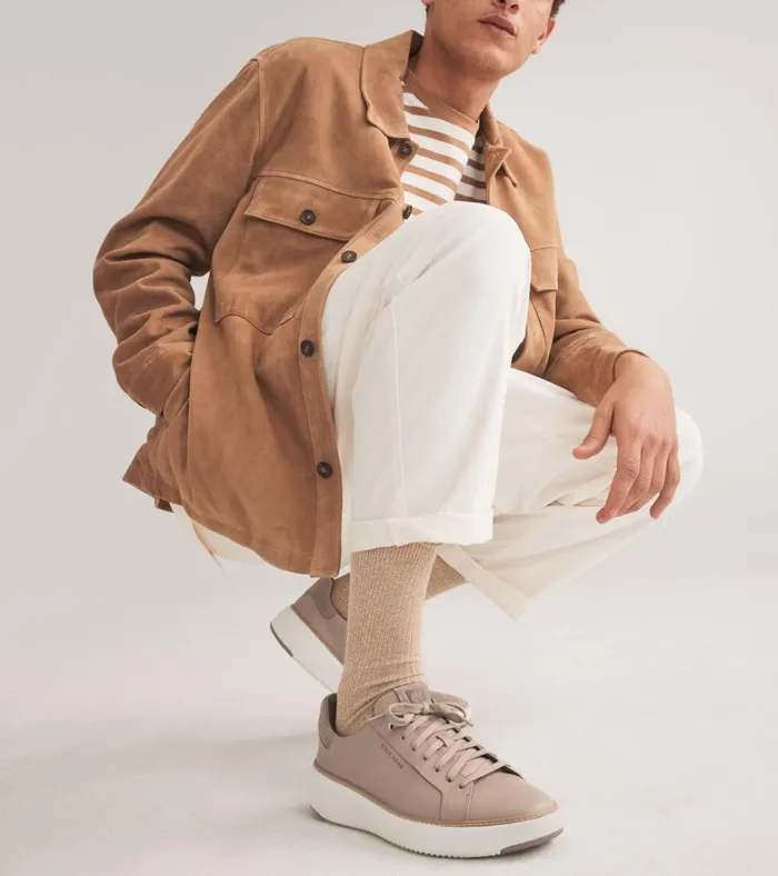 GrandPr Topspin Sneakers Dunetruffle Brownivory Men Cole Haan Sneakers