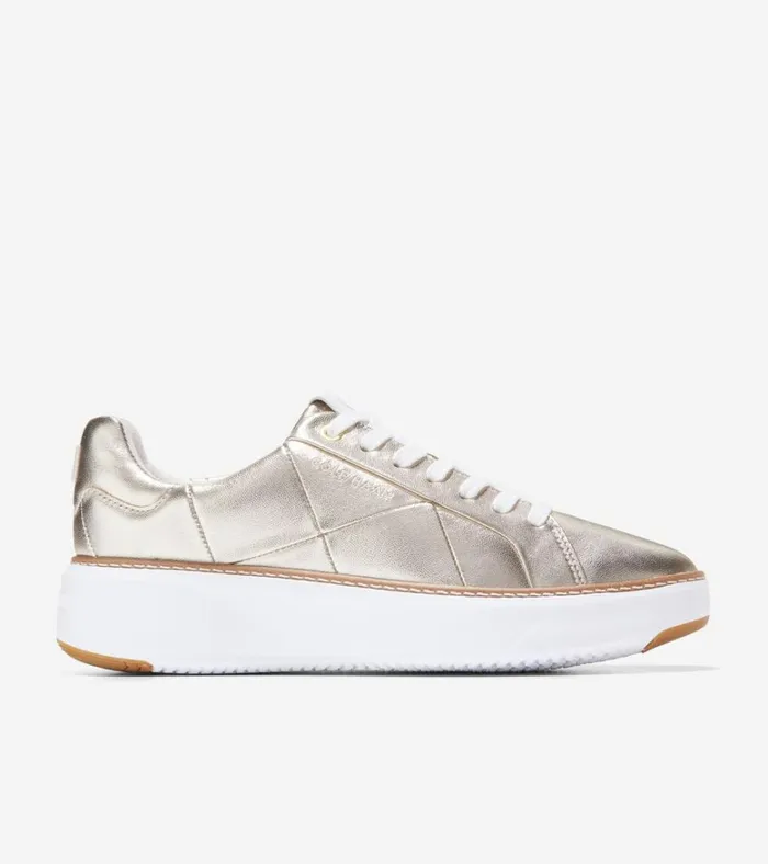 GrandPr Topspin Sneakers Gold Women Cole Haan Sneakers