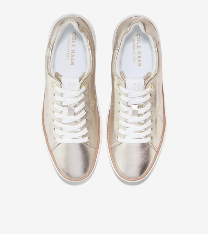 GrandPr Topspin Sneakers Gold Women Cole Haan Sneakers