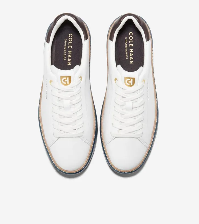Grandpr Topspin Sneakers Optic Whitechocolate Brownblue Wing Teal Women Cole Haan Sneakers