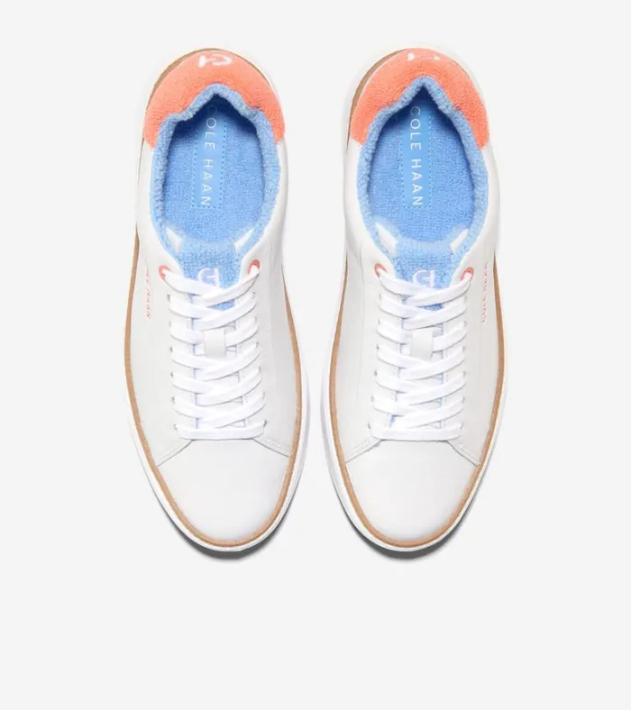 GrandPr Topspin Sneakers Optic Whitenasturtium Terry Women Cole Haan Sneakers