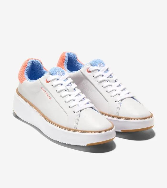 GrandPr Topspin Sneakers Optic Whitenasturtium Terry Women Cole Haan Sneakers