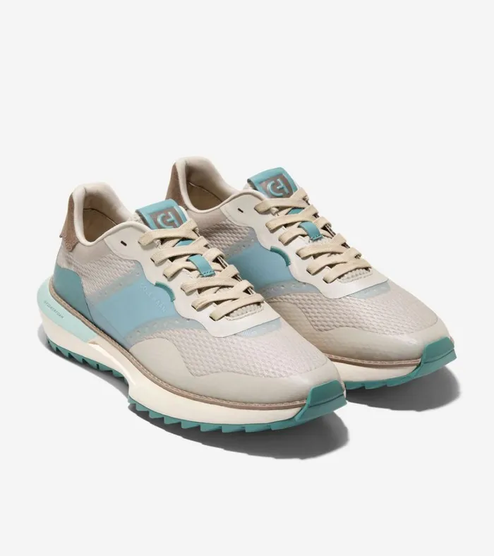 GrandPr WaterResistant Ashland Golf Shoes Silvertrellisivory Men Cole Haan Sneakers
