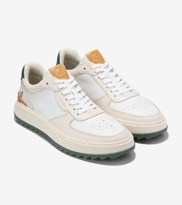 GrandPr Waterproof Crossover Golf Shoes Whitecap Grayoptic Whiteivorymyrtle Men Cole Haan Sneakers