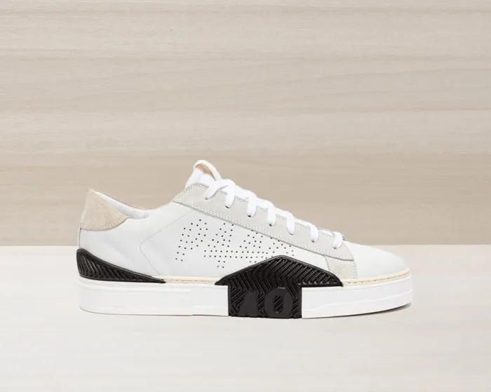 Half Pipe WhiteBeige WomenMen P448 Low Tops