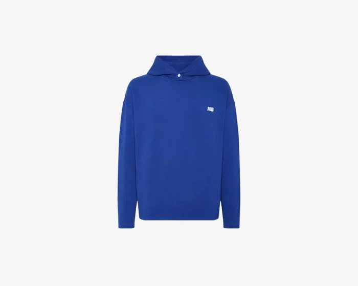 Hoodie Blue WomenMen P448 Sweatshirt and Hoodie