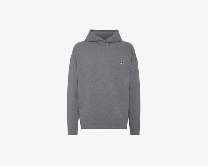 Hoodie Grey WomenMen P448 Sweatshirt and Hoodie