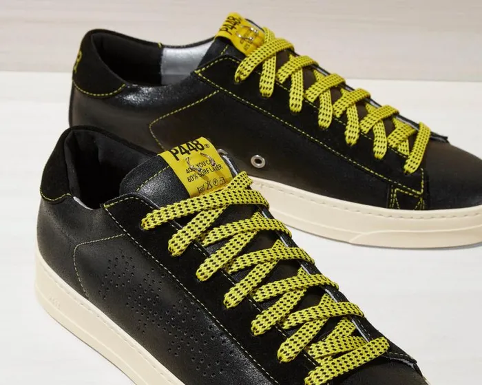 Jack Reflective Yellow Men P448 Low Tops Jack Reflective Yellow Men P448 Low Tops