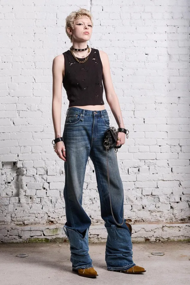 JANE JEAN 8211 DANE INDIGO Women R13 Denim