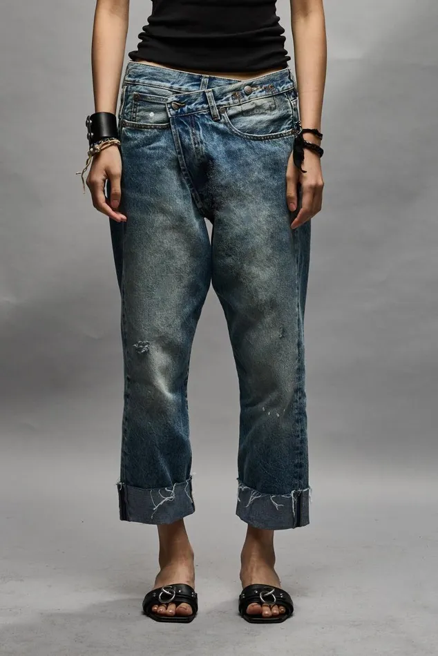 Jasper Crossover Jean Official Site Women R13 Denim