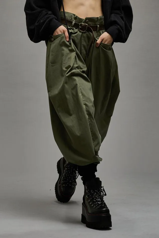 JESSE ARMY PANT 8211 OLIVE RIPSTOP Women R13 Pants and Shorts