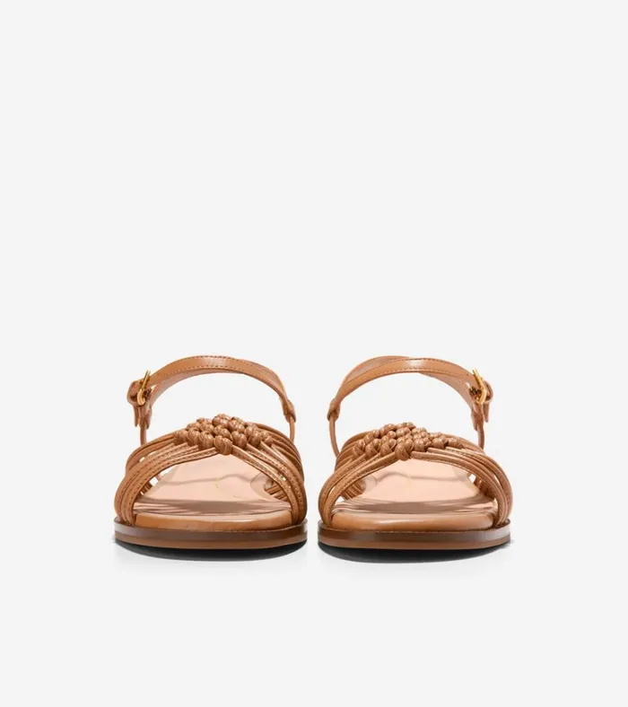 Jitney Knot Sandals Pecan Women Cole Haan Sandals