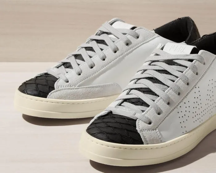 John CarpBlack WomenMen P448 Low Tops