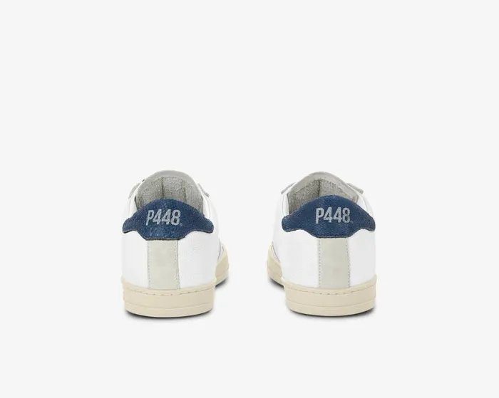John Lionfish WhiteNavy WomenMen P448 Low Tops