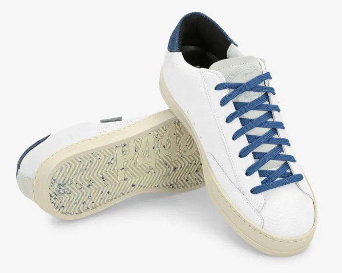 John Lionfish WhiteNavy WomenMen P448 Low Tops