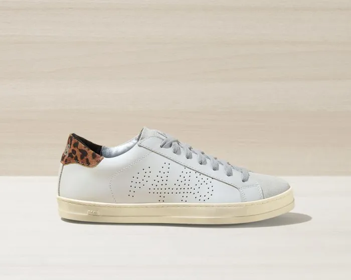 John WhiteLeopard Women P448 Low Tops