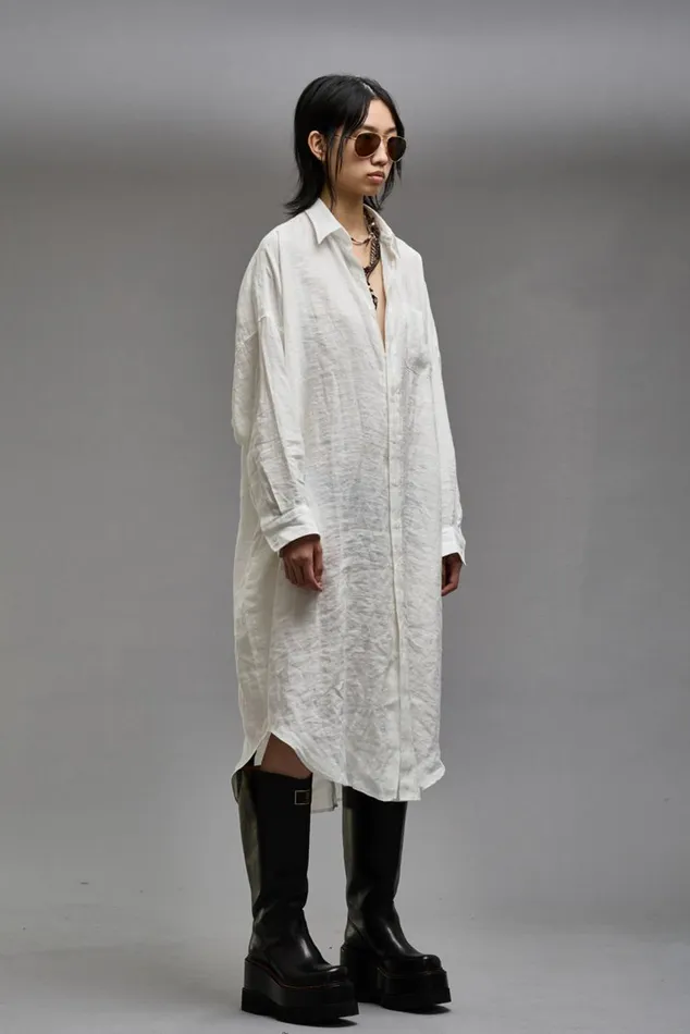 JUMBO SHIRTDRESS 8211 WHITE Women R13 Dresses and Skirts