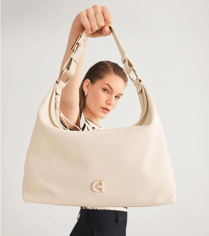 Kamila Hobo Bag Sand Dollar Women Cole Haan Shoulder Bags