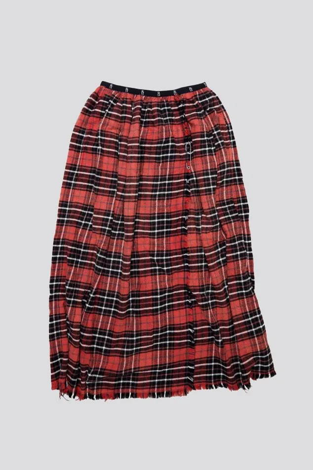 KILT SKIRT 8211 RED AND BLACK Women R13 Dresses and Skirts