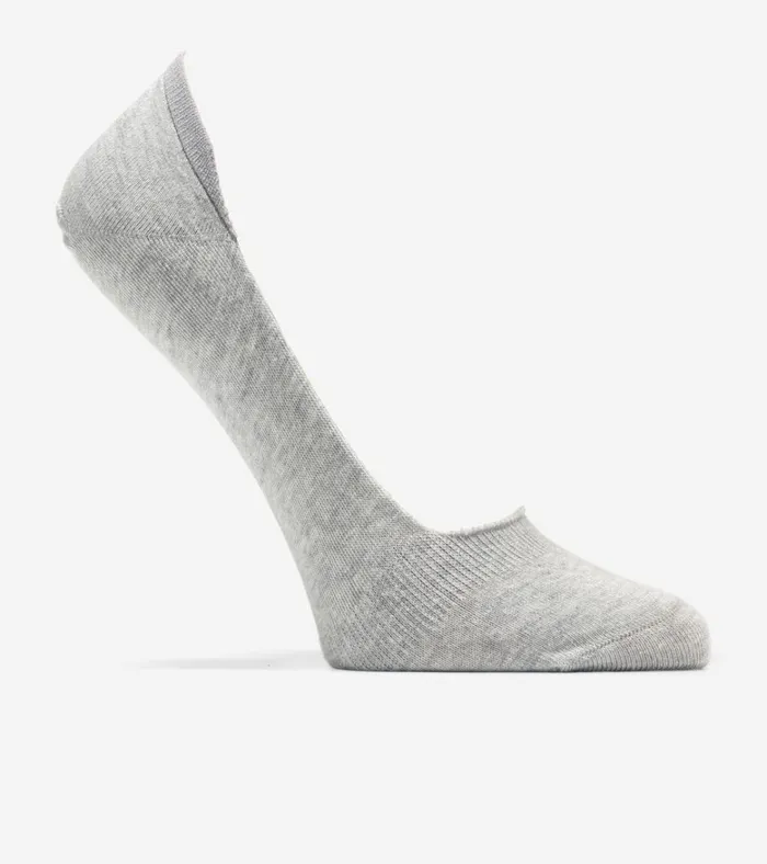 Knit Ballet Sock Liner 8211 2 Pack Grey Heather Women Cole Haan Socks