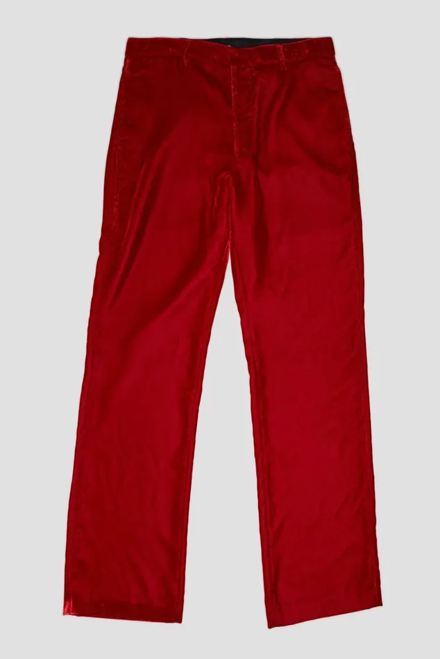 LEMMY TROUSER 8211 RED VELVET Women R13 Pants and Shorts