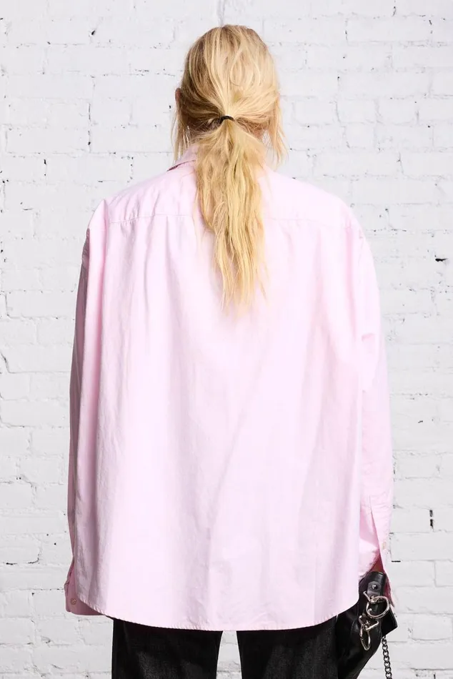 LONG SLEEVE BUTTONUP 8211 LIGHT PINK Women R13 Tops