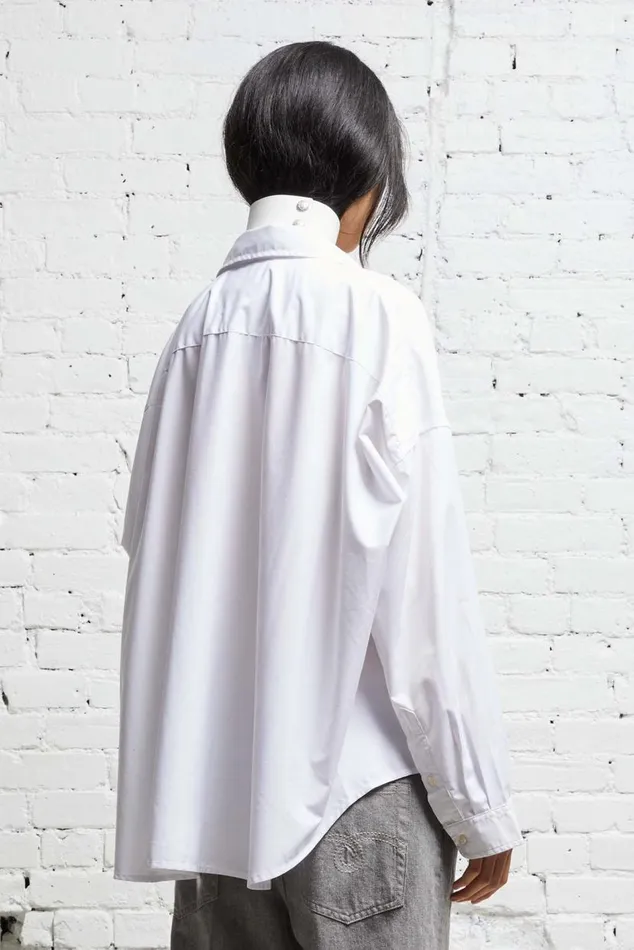 LONG SLEEVE BUTTONUP 8211 WHITE Women R13 Tops