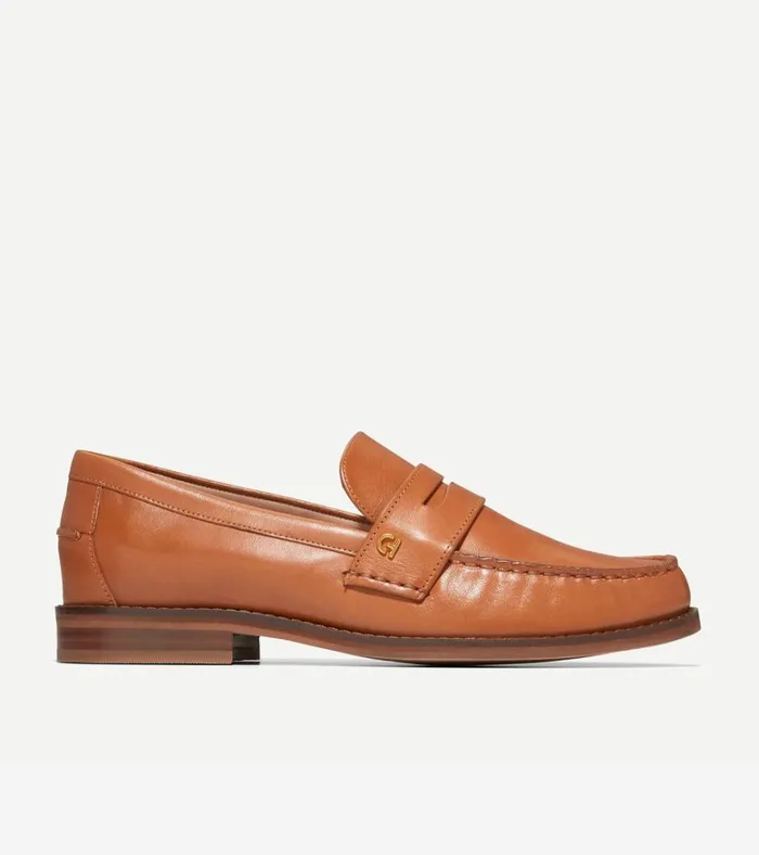 Lux Pinch Penny Loafer Pecan Women Cole Haan Loafers and Drivers