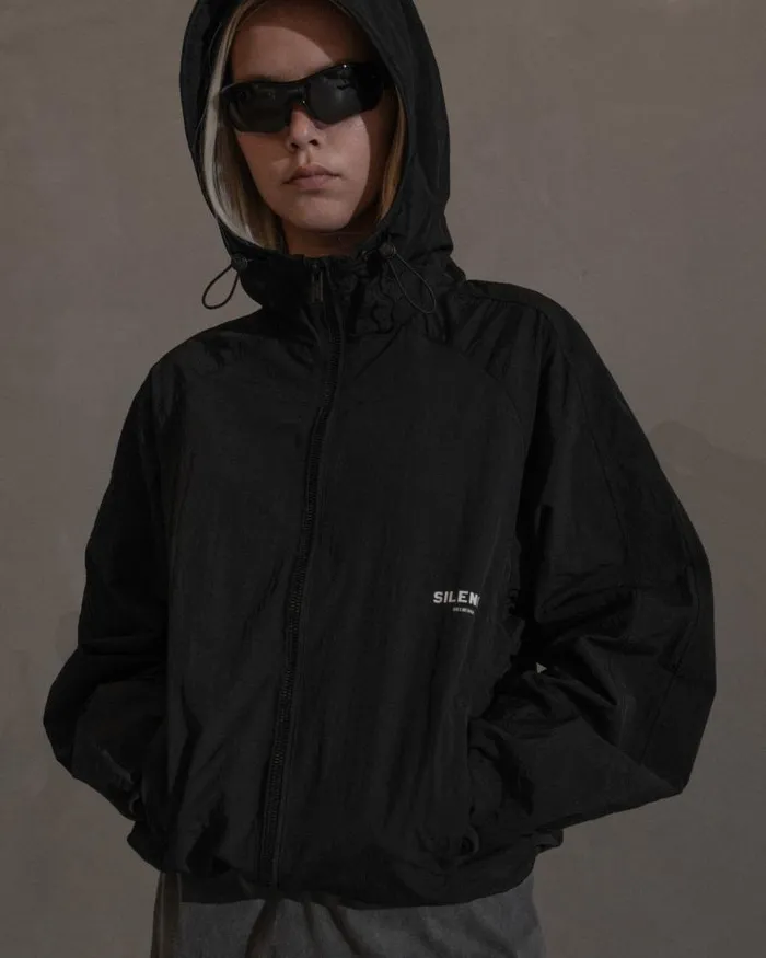 Men Coats And Jackets Han Kjbenhavn Windbreaker Technical Jacket 8211 Anthracite Black
