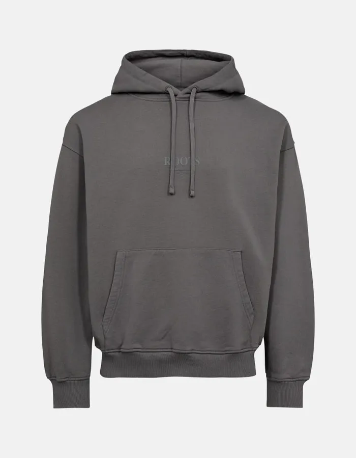 Men Sweatshirts Han Kjbenhavn Roots Hoodie 8211 Light Grey