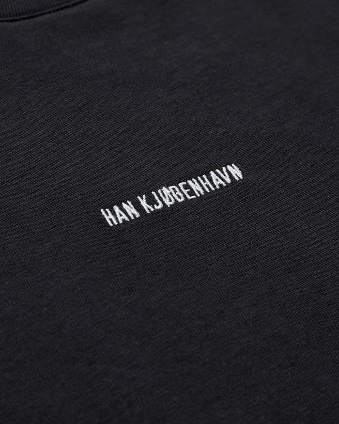 Men Tshirt Han Kjbenhavn Daily Oversized Tee 8211 Black