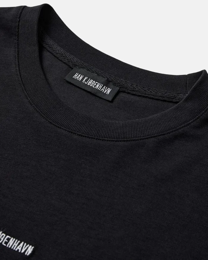 Men Tshirt Han Kjbenhavn Daily Oversized Tee 8211 Black