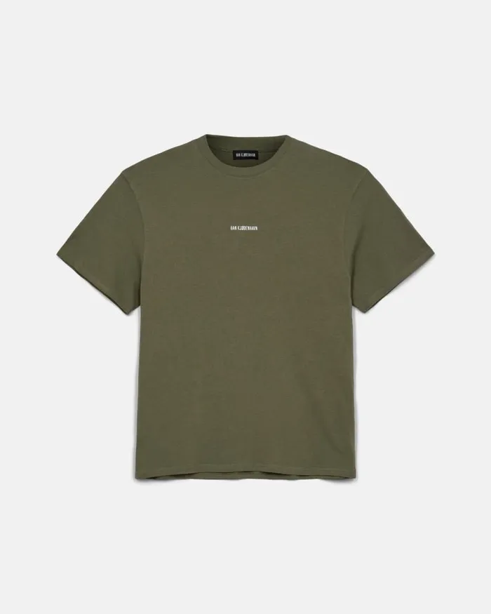 Men Tshirt Han Kjbenhavn Daily Oversized Tee 8211 Dark Green