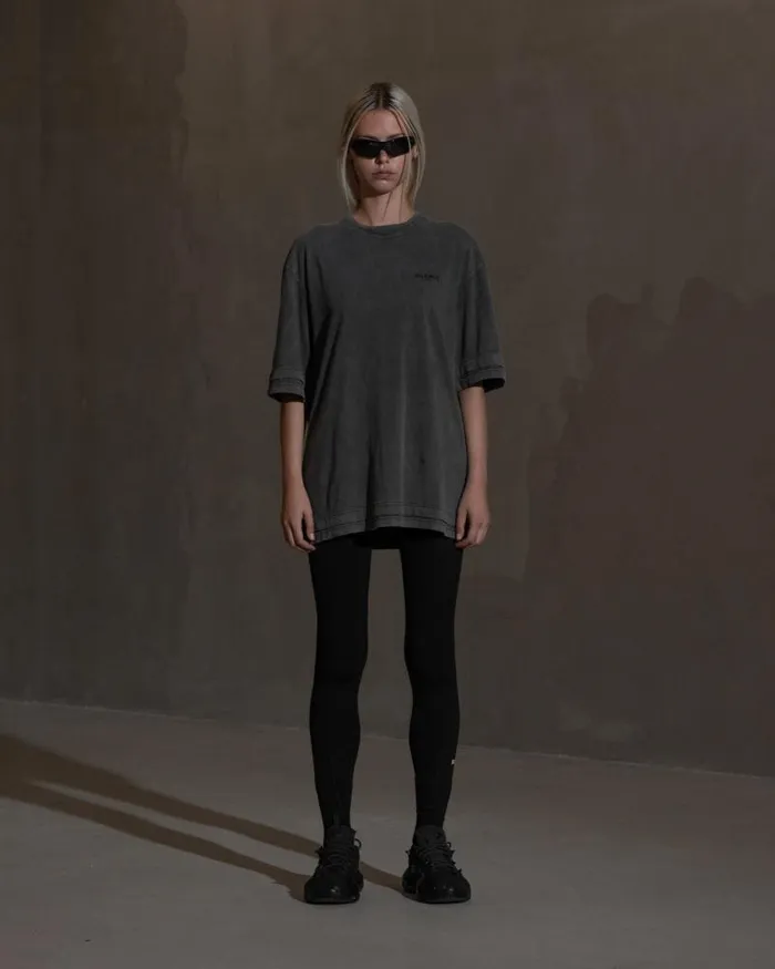 Men Tshirt Han Kjbenhavn Layered Tee 8211 Ash Grey