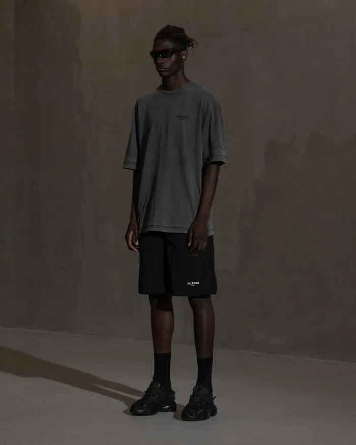 Men Tshirt Han Kjbenhavn Layered Tee 8211 Ash Grey