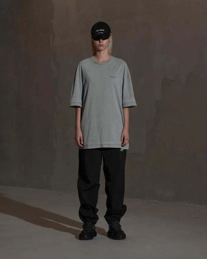 Men Tshirt Han Kjbenhavn Layered Tee 8211 Steel Grey