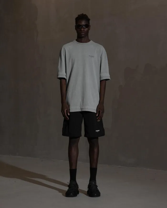 Men Tshirt Han Kjbenhavn Layered Tee 8211 Steel Grey