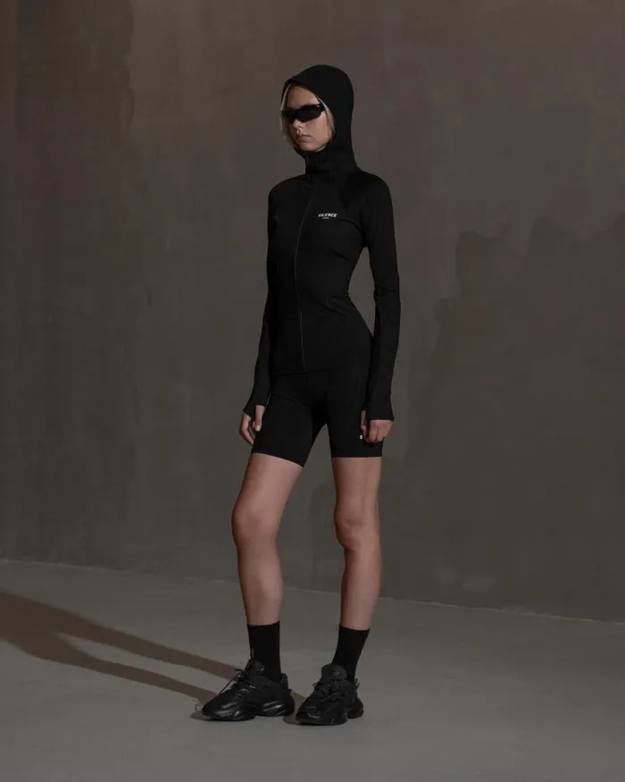 Men Track Tops Han Kjbenhavn Technical Hoodie 8211 Anthracite Black