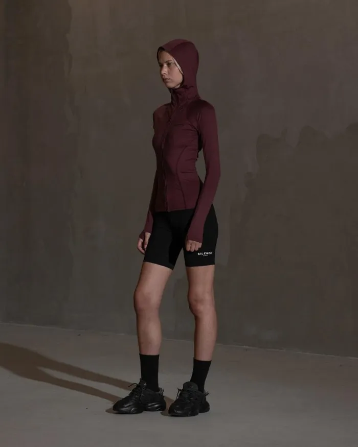 Men Track Tops Han Kjbenhavn Technical Hoodie 8211 Blood Red