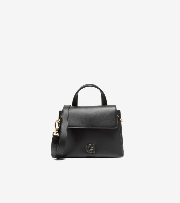 Mini Collective Satchel Black Women Cole Haan Crossbody Bags