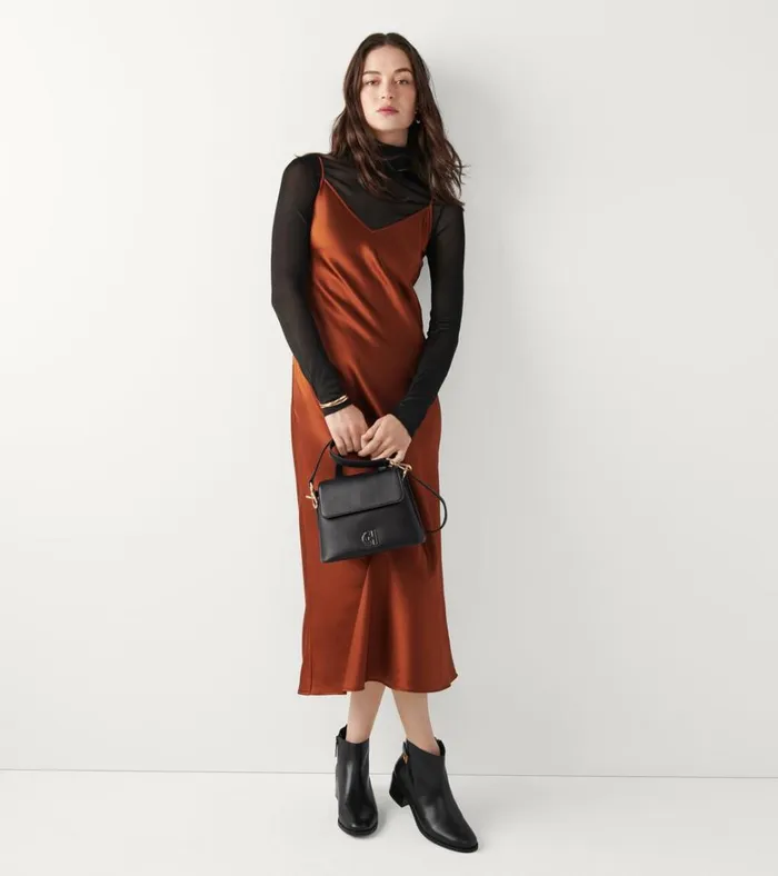 Mini Collective Satchel Black Women Cole Haan Crossbody Bags
