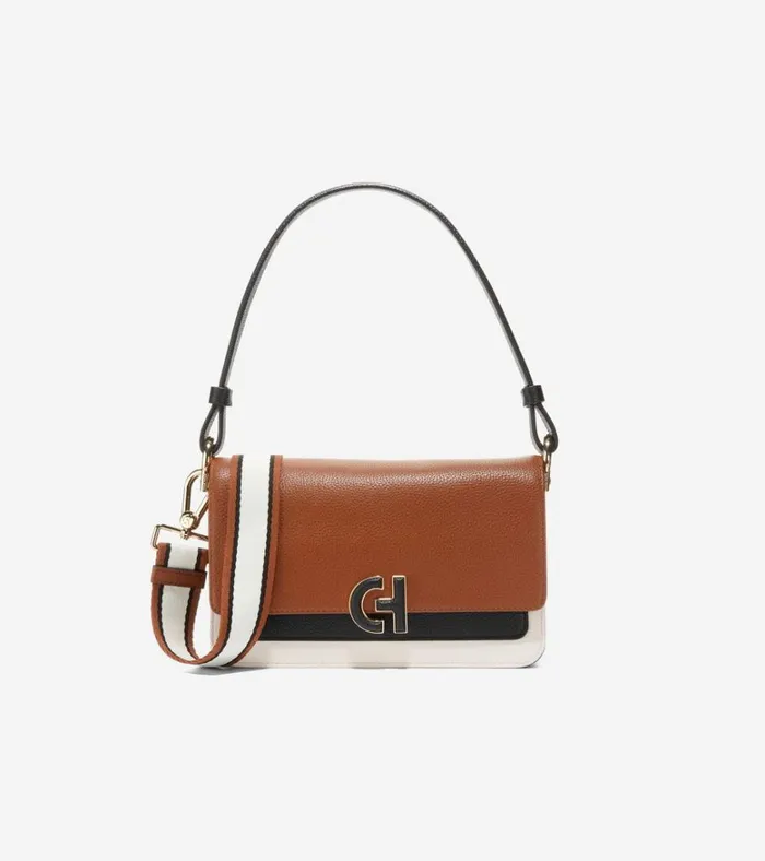 Mini Shoulder Bag British Tanblackivory Women Cole Haan Shoulder Bags