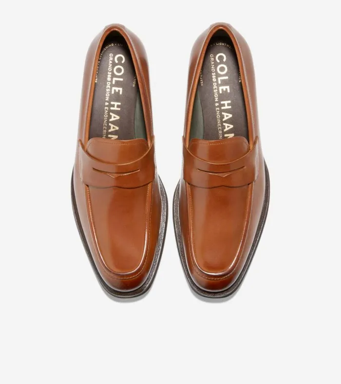 Modern Classics Penny Loafer British Tandark Chocolate Men Cole Haan Loafers and Drivers