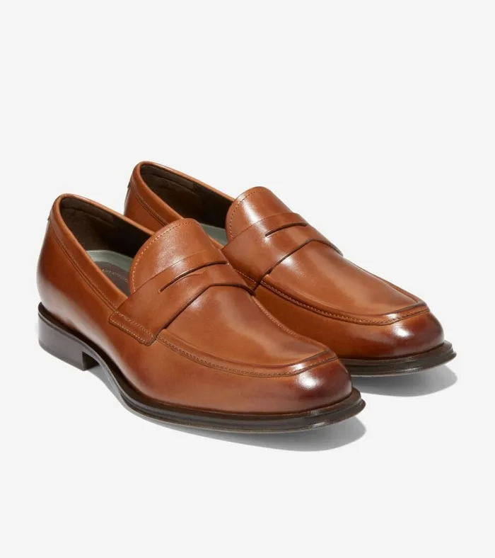 Modern Classics Penny Loafer British Tandark Chocolate Men Cole Haan Loafers and Drivers