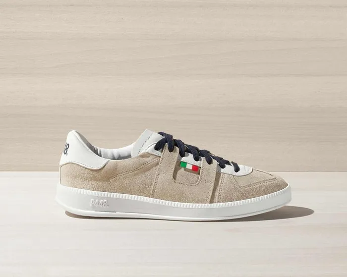 Monza BeigeWhite WomenMen P448 Low Tops